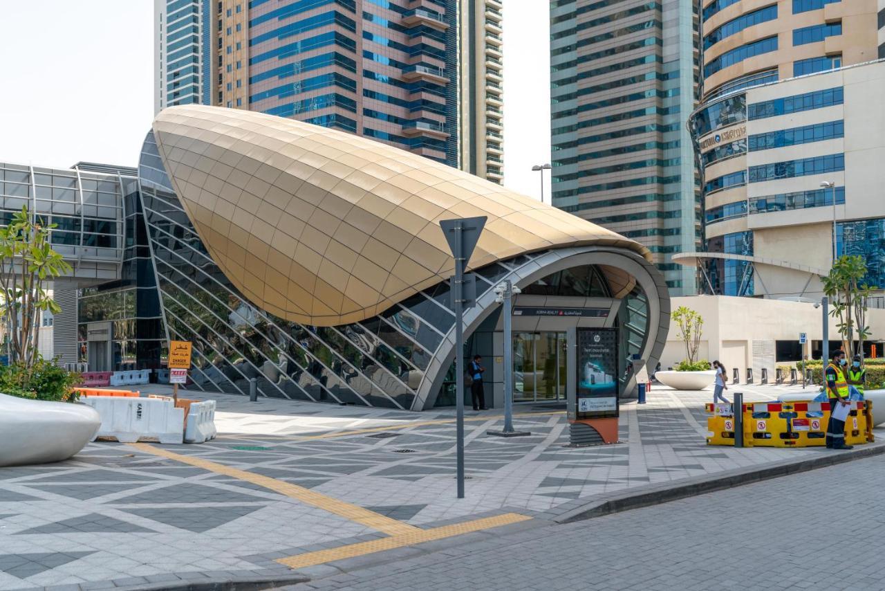 Modern 1Br Apartment In Jlt Next To Metro With City Views Dubaj Kültér fotó