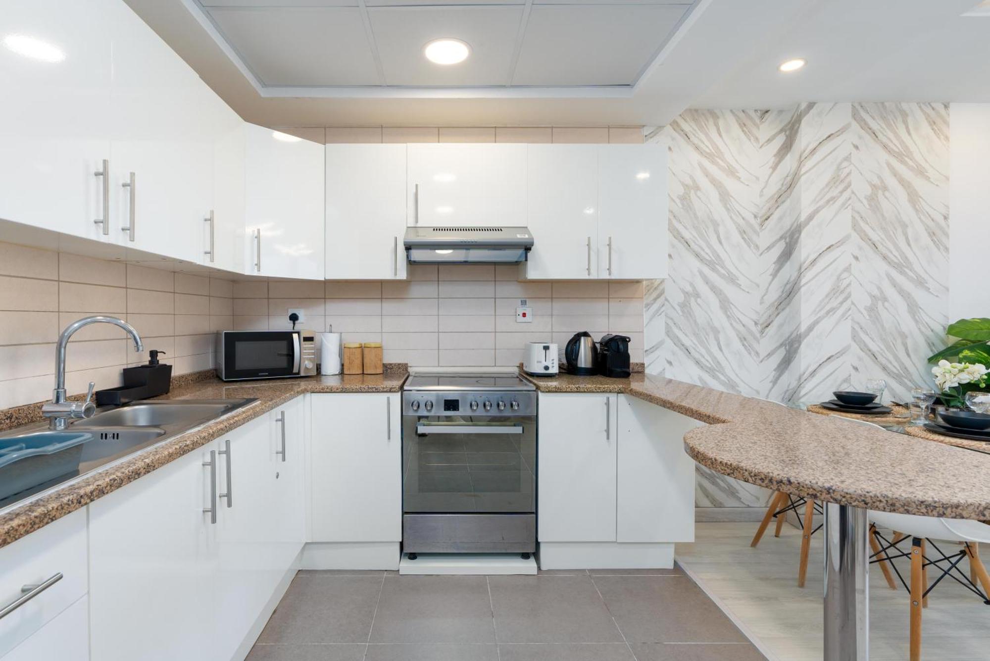 Modern 1Br Apartment In Jlt Next To Metro With City Views Dubaj Kültér fotó